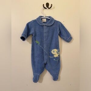 Vintage Carter’s baby Terri cloth sleeper